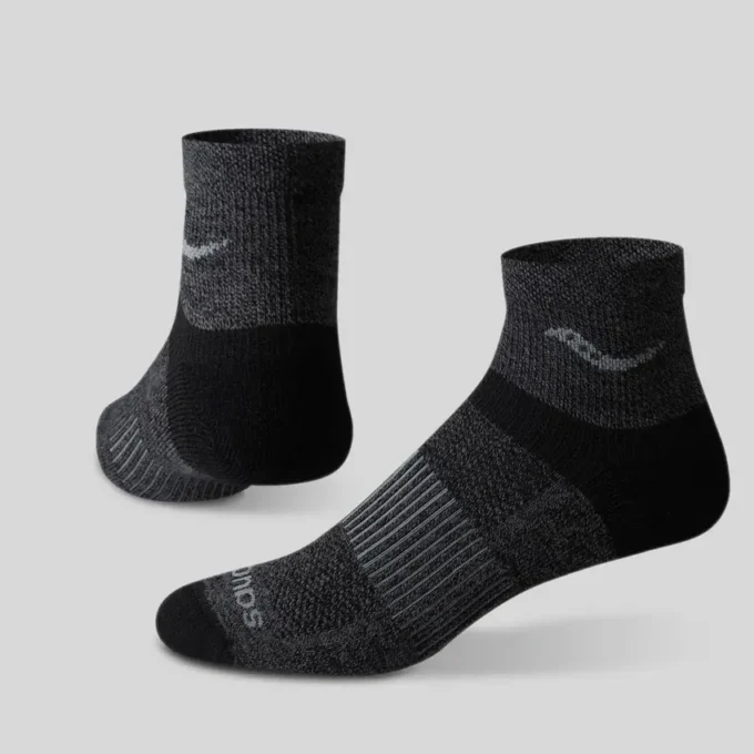 Inferno merino wool blend quarter 3-pack sock Inferno merino wool blend quarter 3-pack sock