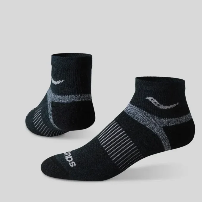 Inferno merino wool blend quarter 3-pack sock Inferno merino wool blend quarter 3-pack sock