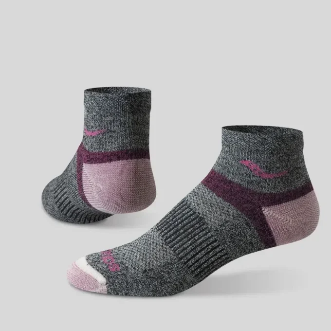 Inferno merino wool blend quarter 3-pack sock Inferno merino wool blend quarter 3-pack sock
